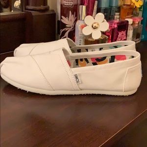 White Toms (never worn)